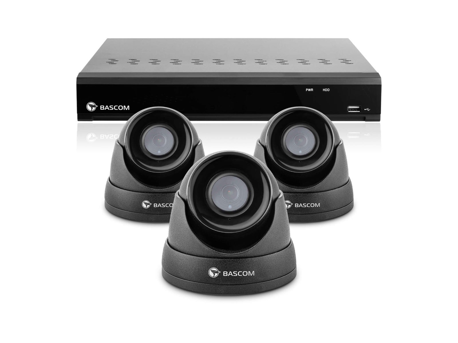 Kabelloses 3-Dome-System Kabelloses 3-Dome-System